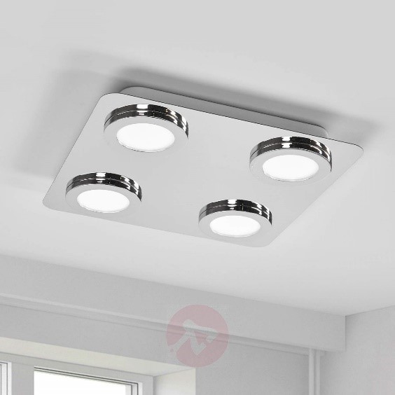 8 stijlvolle plafondlampen voor in de badkamer -