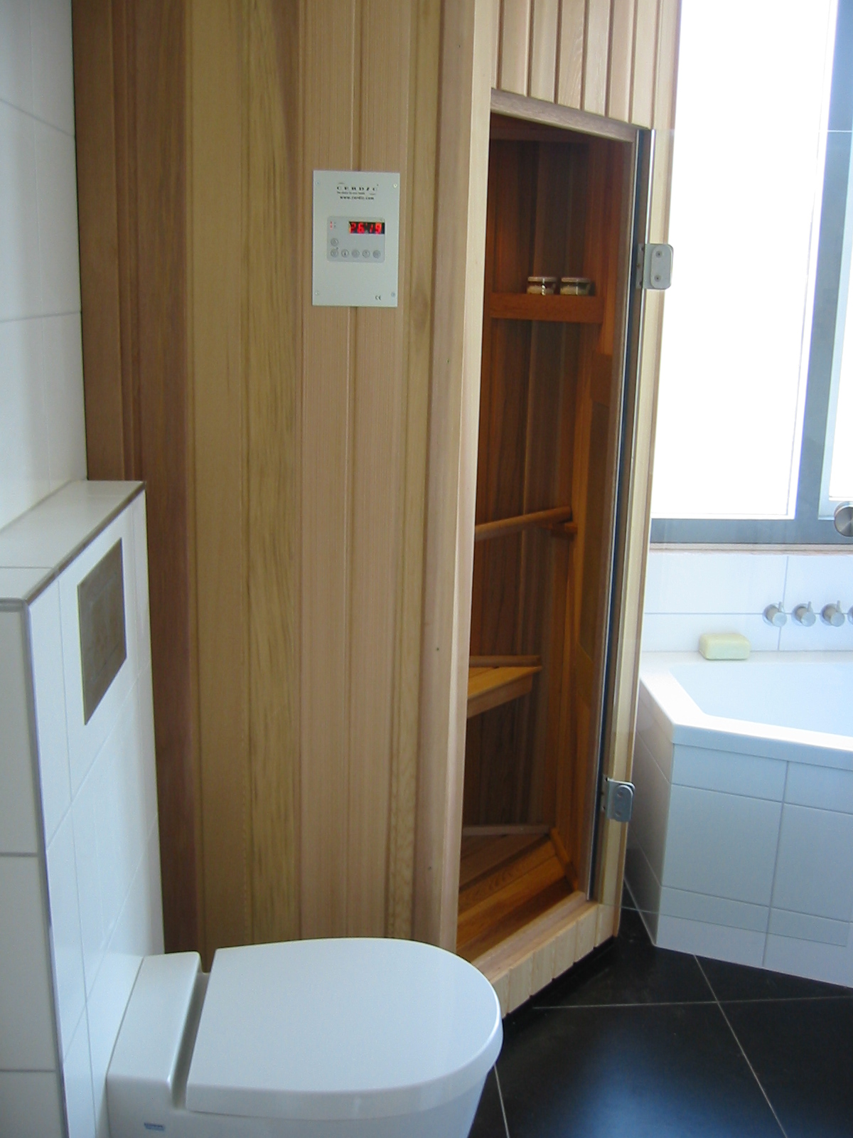 Broek Geweldig Van God Sauna of infrarood cabine in huis - UW-badkamer.nl
