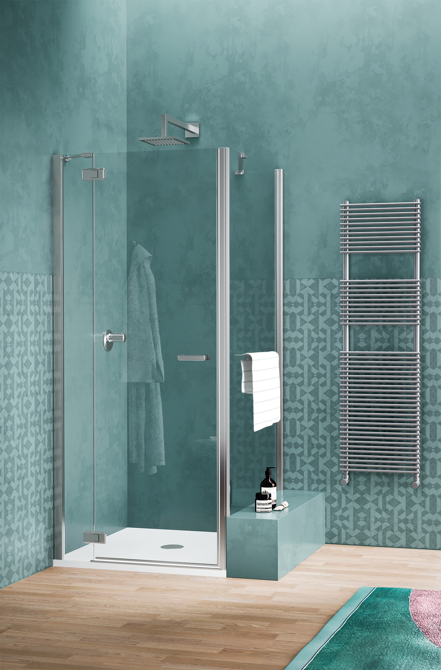 Eindig Het pad motor Kies een douchewand bij jouw badkamer stijl - UW-badkamer.nl