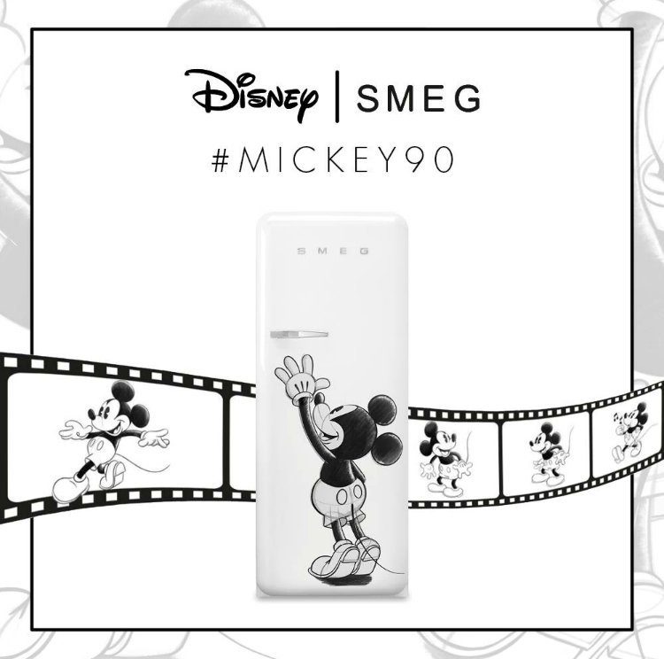 Kritiek japon straffen Mickey Mouse koelkast van Smeg & Disney - UW-keuken.nl